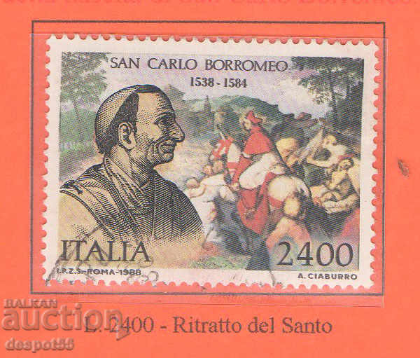 1988. Италия. 450 г. от рождението на Сан Карло Борромеос.