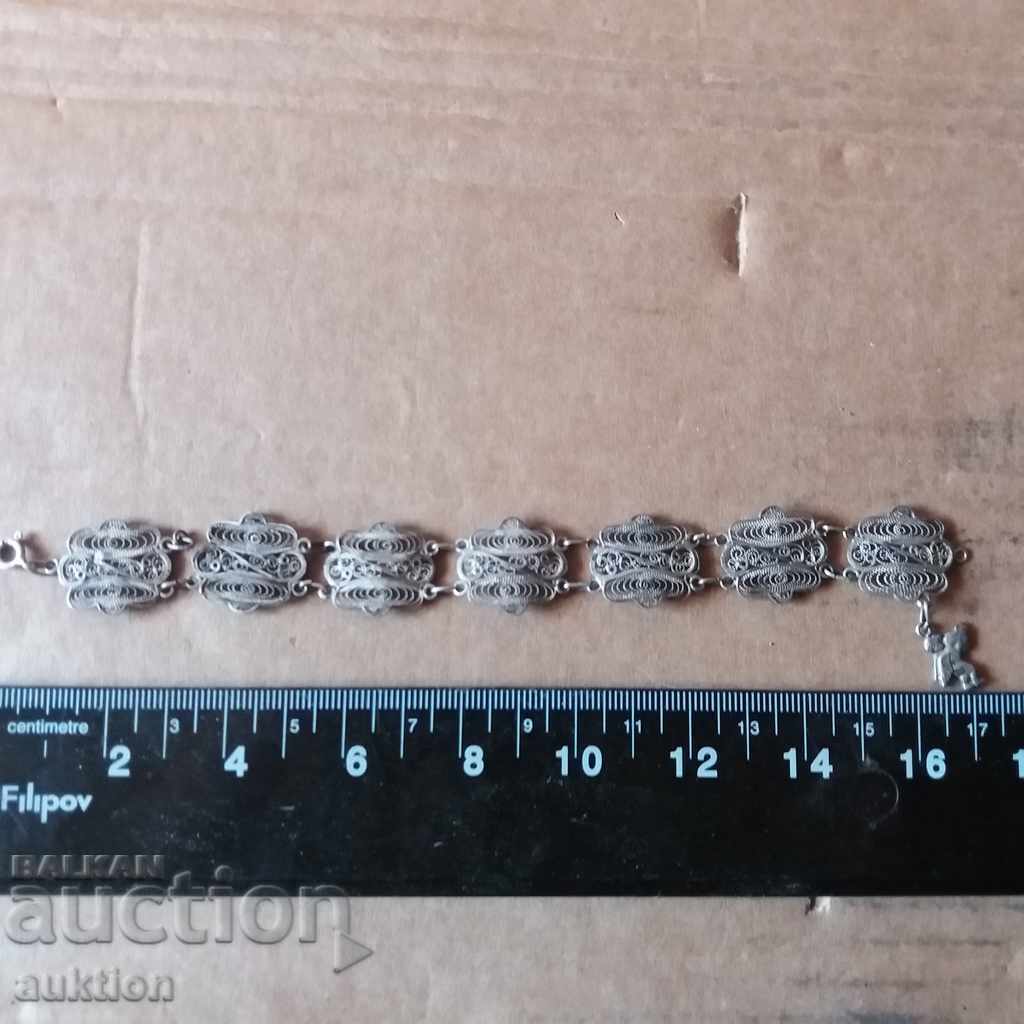 ΑΝΑΓΕΝΝΗΣΙΑΚΟ ΦΙΛΙΓΚΡΙ ΒΡΑΧΙΟΛΙ - ΑΣΗΜΙ 9,35 γρ με τιμή 44.99 BGN | € 23.00 ΑΝΑΓΕΝΝΗΣΙΑΚΟ ΦΙΛΙΓΚΡΙ ΒΡΑΧΙΟΛΙ - ΑΣΗΜΙ 9,35 γρ με τιμή 44.99 BGN | € 23.00