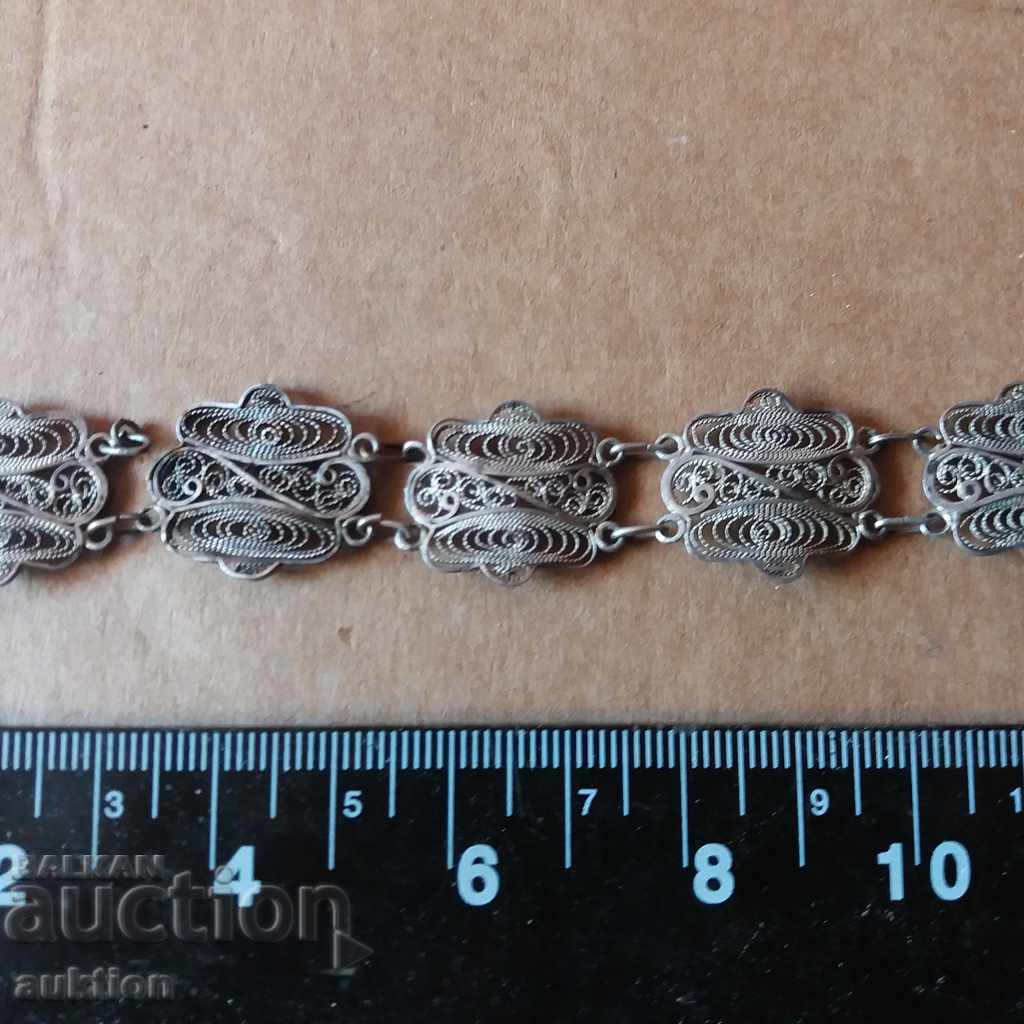 ΑΝΑΓΕΝΝΗΣΙΑΚΟ ΦΙΛΙΓΚΡΙ ΒΡΑΧΙΟΛΙ - ΑΣΗΜΙ 9,35 γρ - 6 ΑΝΑΓΕΝΝΗΣΙΑΚΟ ΦΙΛΙΓΚΡΙ ΒΡΑΧΙΟΛΙ - ΑΣΗΜΙ 9,35 γρ - 6