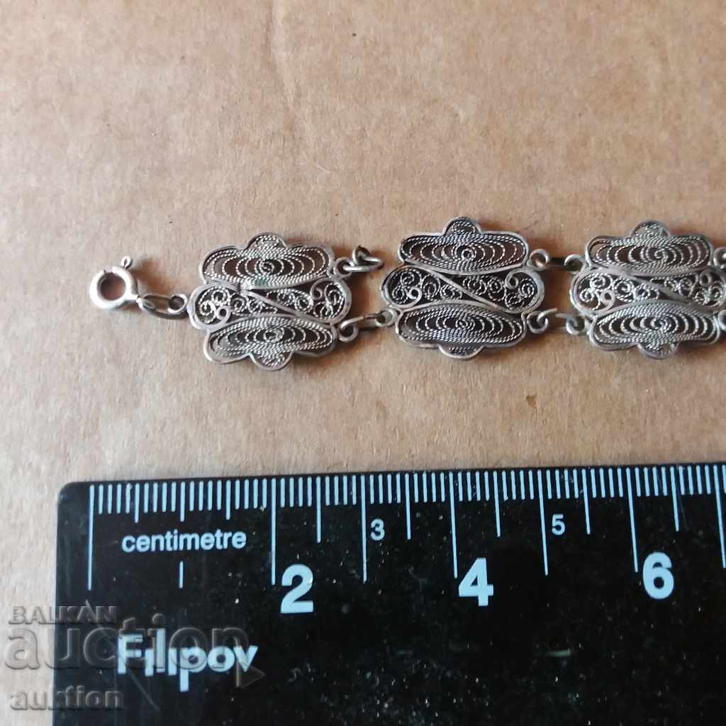 ΑΝΑΓΕΝΝΗΣΙΑΚΟ ΦΙΛΙΓΚΡΙ ΒΡΑΧΙΟΛΙ - ΑΣΗΜΙ 9,35 γρ - 7 ΑΝΑΓΕΝΝΗΣΙΑΚΟ ΦΙΛΙΓΚΡΙ ΒΡΑΧΙΟΛΙ - ΑΣΗΜΙ 9,35 γρ - 7