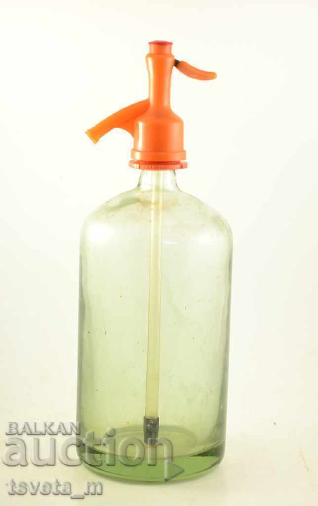 Antique siphon for carbonated water, bottle, bottle Antique siphon for carbonated water, bottle, bottle