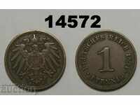 Germania 1 pfennig 1894 O monedă