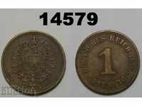 Germania 1 pereche 1875 O monedă XF