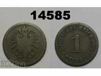 Germany 1 pfennig 1875 C coin