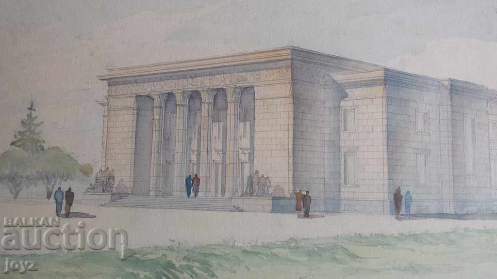 Delivery of PAINTING LANDSCAPE (watercolor) / V. BURDIN