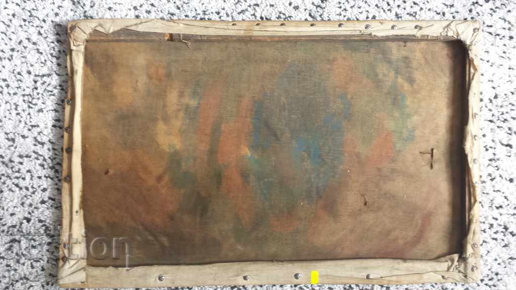 OLD PAINTING FOREST LANDSCAPE (oil paints) / SIGNED - 6 OLD PAINTING FOREST LANDSCAPE (oil paints) / SIGNED - 6