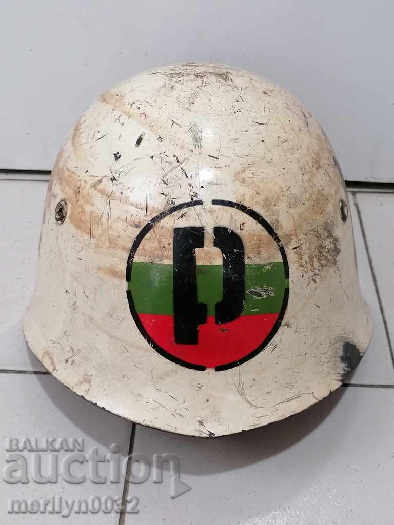Bulgarian helmet M-74 of an army adjuster