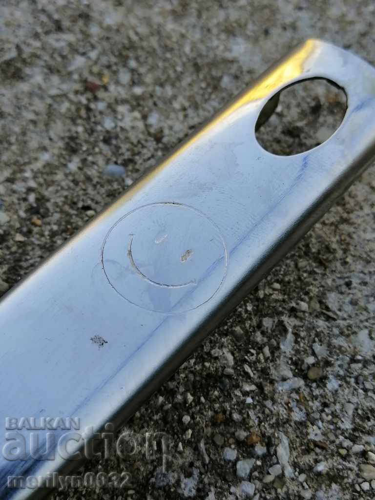 Old lattice spoon, early socialist, NRB (People's Republic of Bulgaria) - 7 Old lattice spoon, early socialist, NRB (People's Republic of Bulgaria) - 7