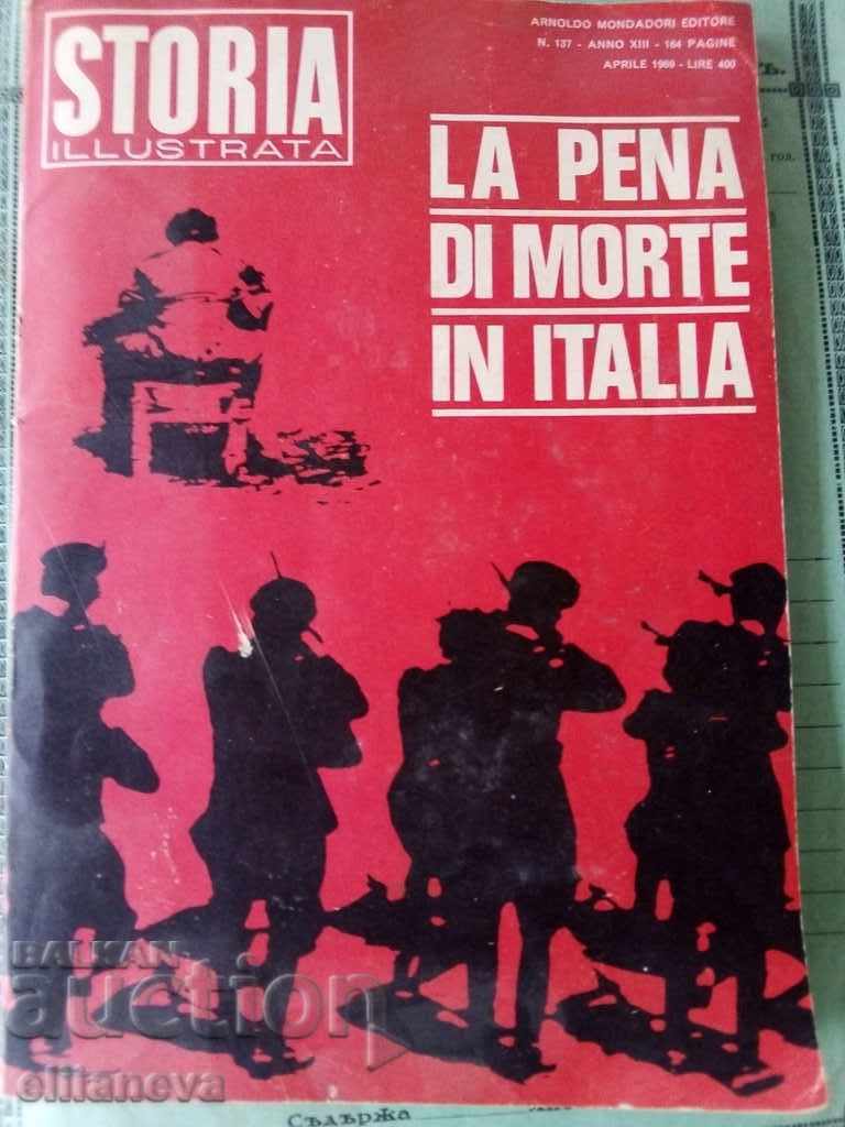 Illustrated history of the death penalty in Italy in 1967