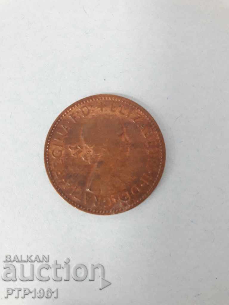 halfpenny with price 3.00 BGN | € 1.53 halfpenny with price 3.00 BGN | € 1.53