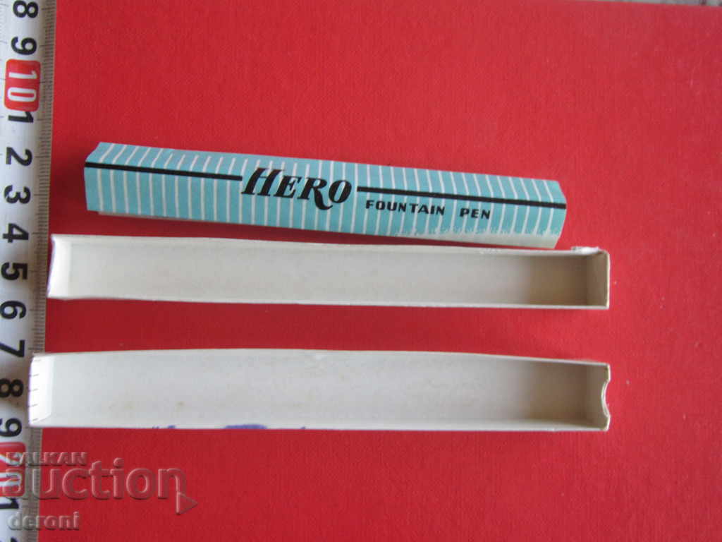 Old pen box with price 10.00 BGN | € 5.11 Old pen box with price 10.00 BGN | € 5.11