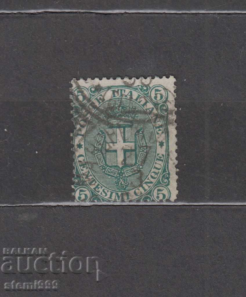 Пощенска марка 1891 г. Италия 60