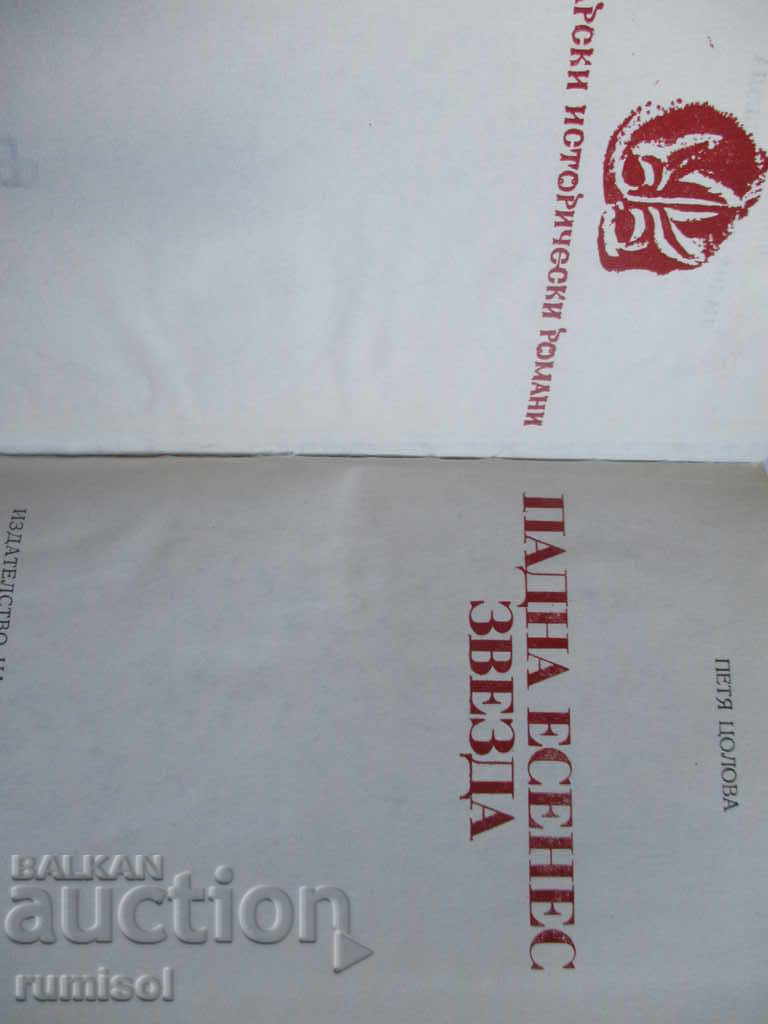 An autumn star has fallen with price 2.99 BGN | € 1.53 An autumn star has fallen with price 2.99 BGN | € 1.53