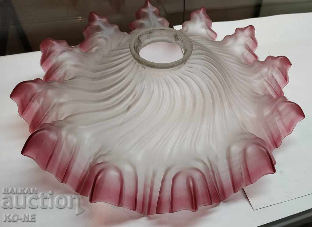 Red curly glass - 5 Red curly glass - 5