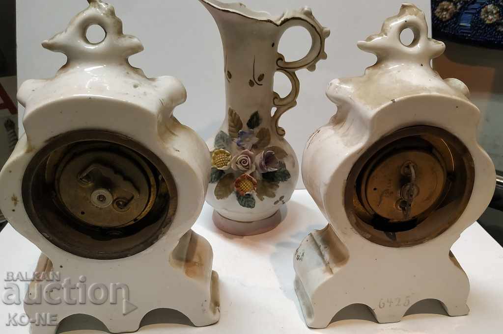 Old porcelain clock - 6 Old porcelain clock - 6