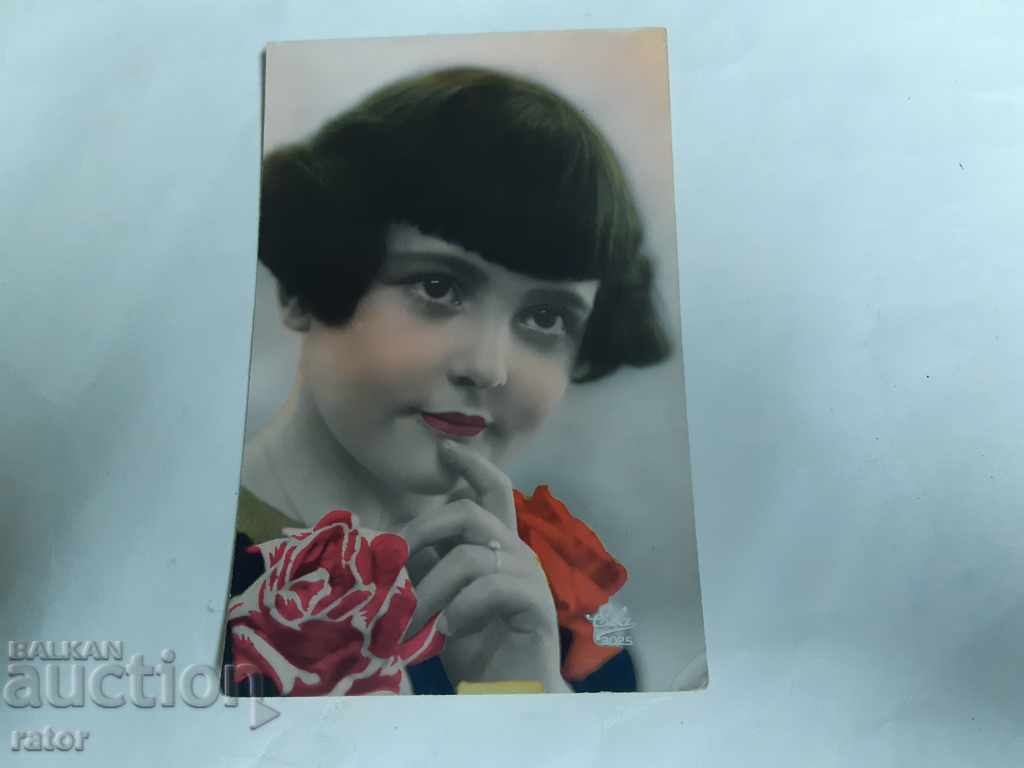 Carte poștală veche colorată Carte poștală veche colorată