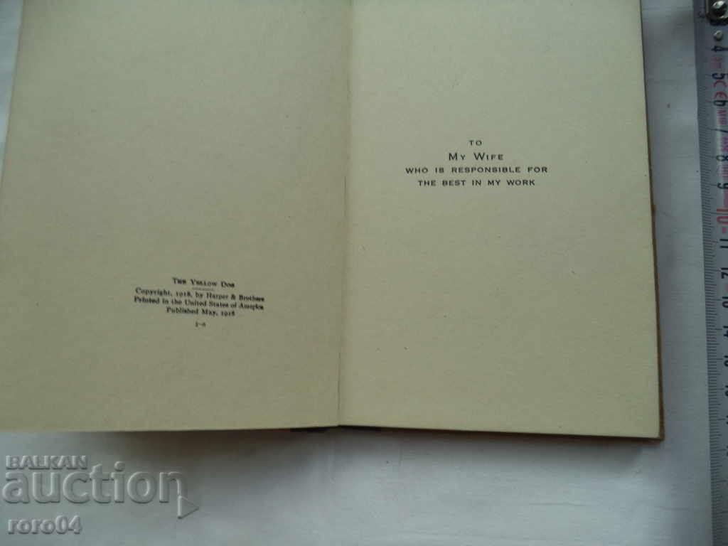 Auction THE YELLOW DOG - HENRY IRVING DODGE Auction THE YELLOW DOG - HENRY IRVING DODGE