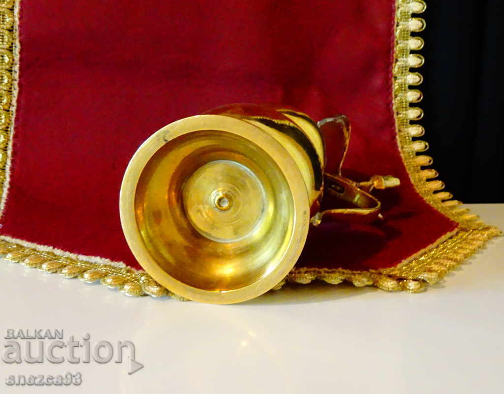 Bronze jug, mug with acorns 250 ml. - 5