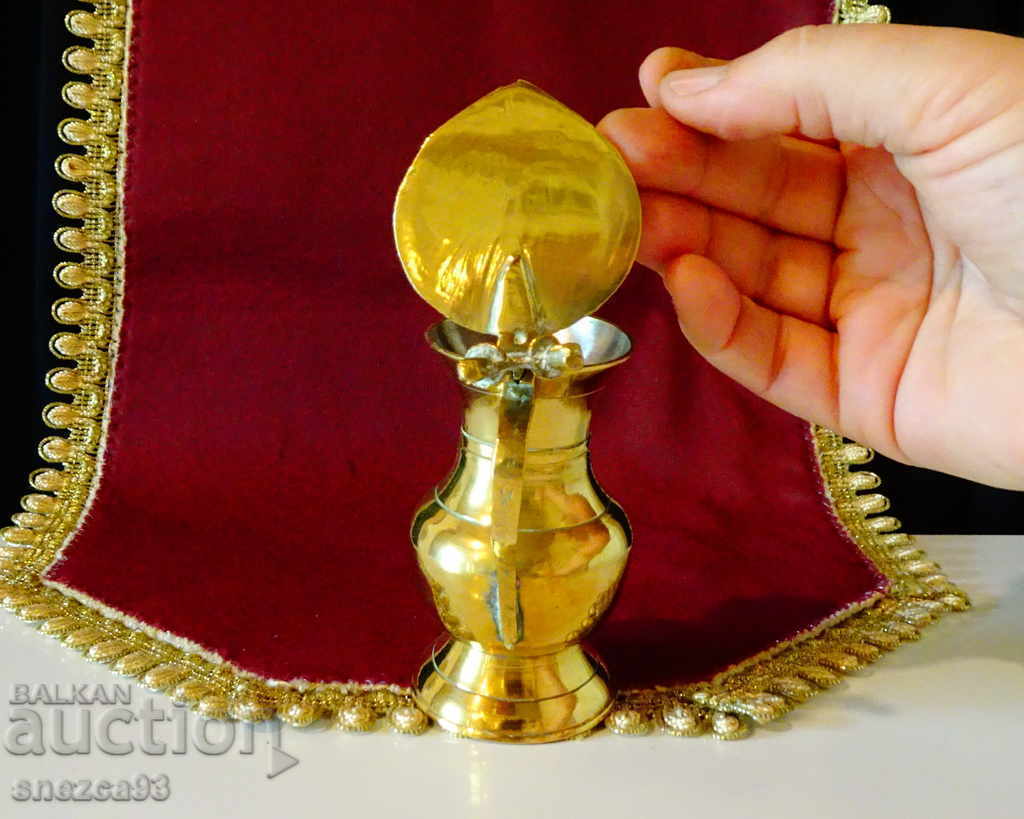 Delivery of Bronze jug, mug with acorns 80 ml. Delivery of Bronze jug, mug with acorns 80 ml.