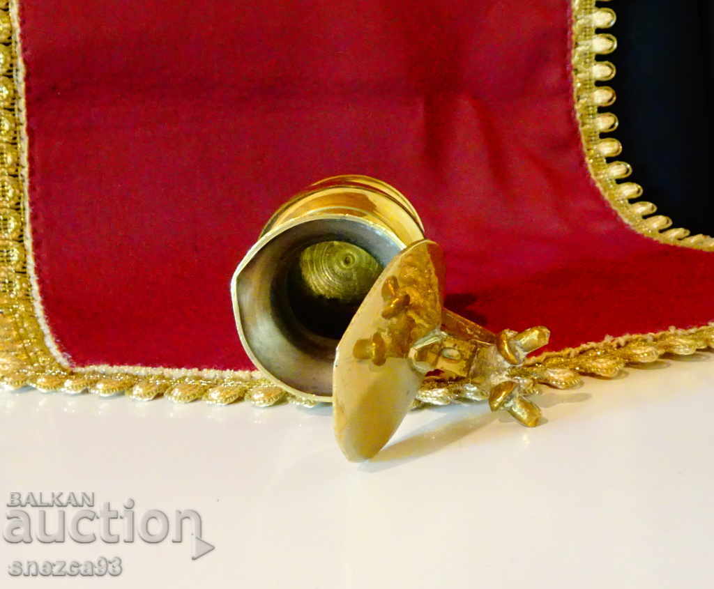 Bronze jug, mug with acorns 80 ml. - 5 Bronze jug, mug with acorns 80 ml. - 5