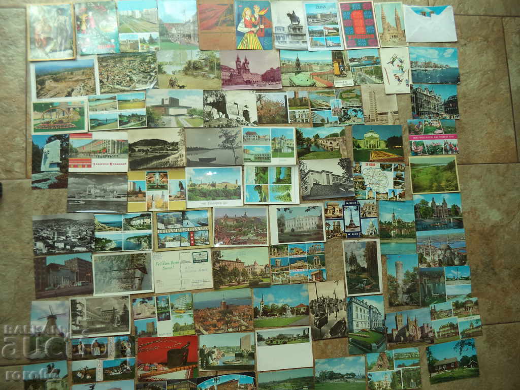 EUROPEAN P.K. - COLLECTION - 83 PIECES with price 55.55 BGN | € 28.40 EUROPEAN P.K. - COLLECTION - 83 PIECES with price 55.55 BGN | € 28.40