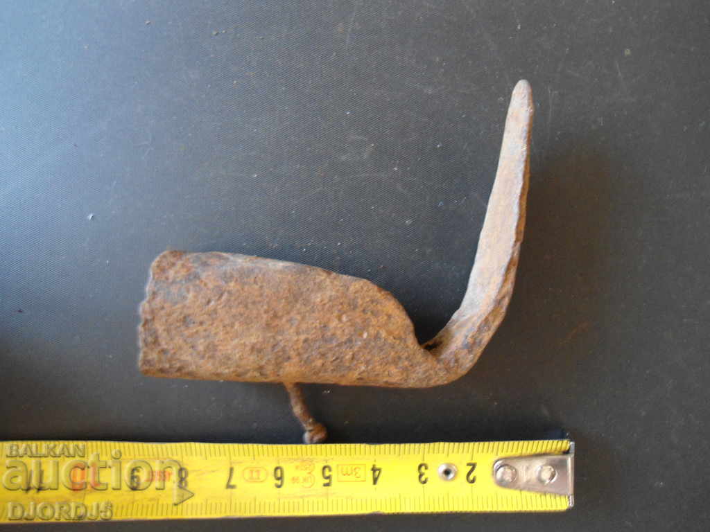 Old wrought tool with price 2.00 BGN | € 1.02 Old wrought tool with price 2.00 BGN | € 1.02
