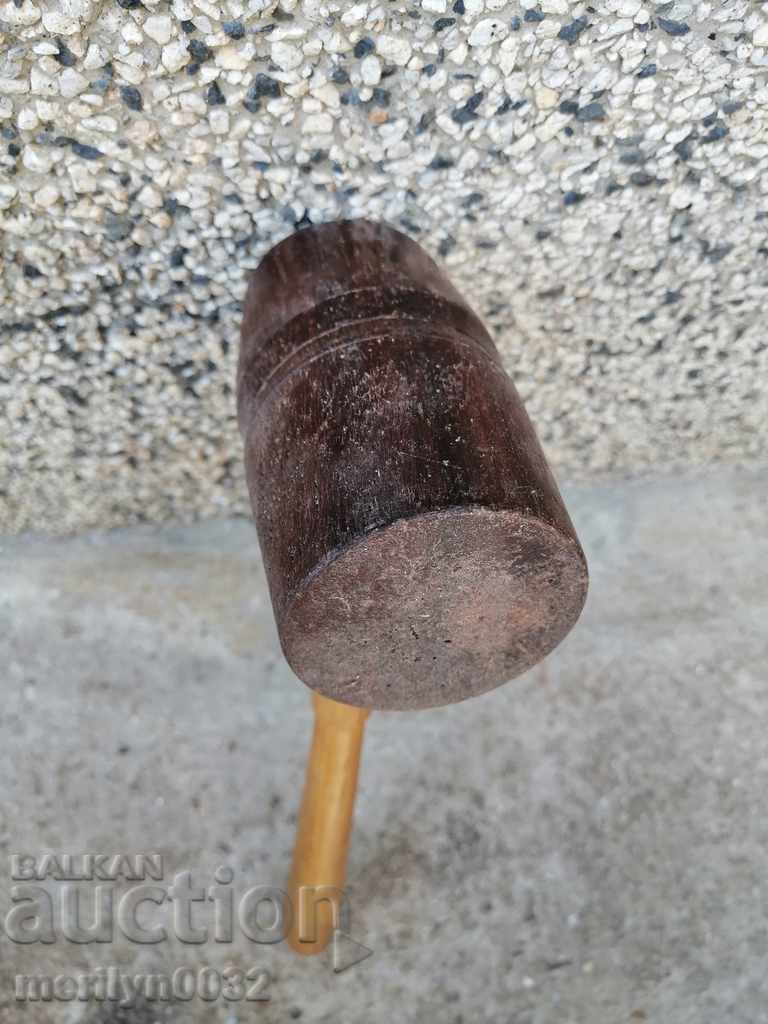 Old wooden hammer, tool, tool - 5 Old wooden hammer, tool, tool - 5