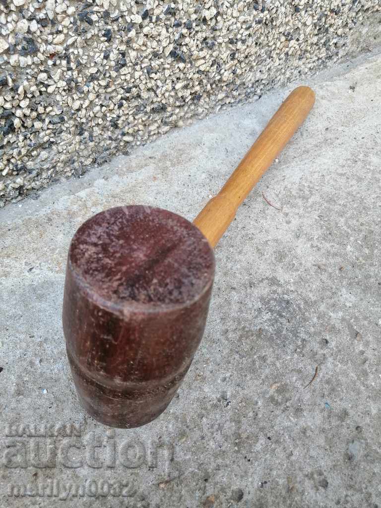 Old wooden hammer, tool, tool - 7 Old wooden hammer, tool, tool - 7