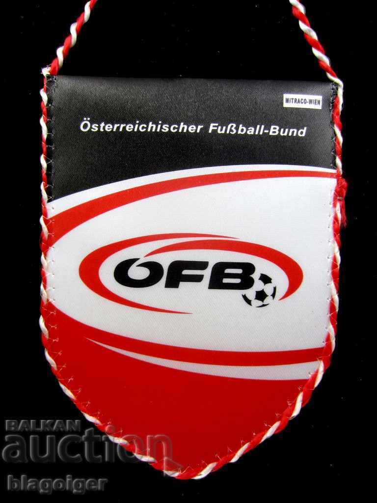 FOOTBALL-NEW FOOTBALL FLAG-FOOTBALL FEDERATION OF AUSTRIA with price 3.33 BGN | € 1.70