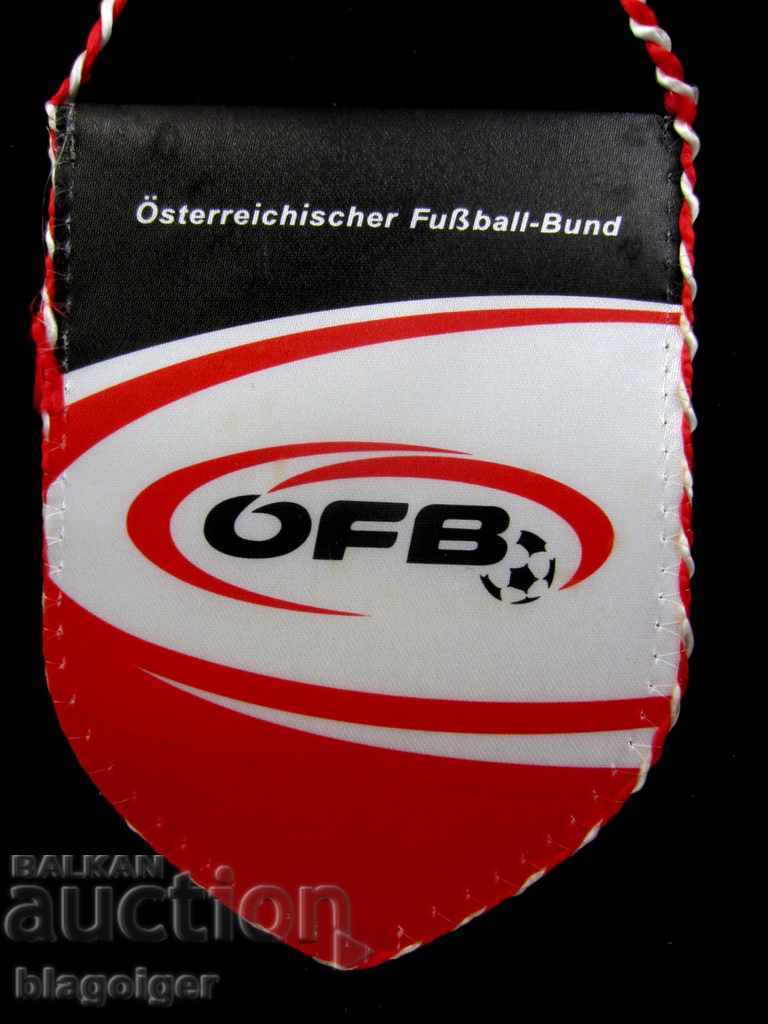 Auction  FOOTBALL-NEW FOOTBALL FLAG-FOOTBALL FEDERATION OF AUSTRIA