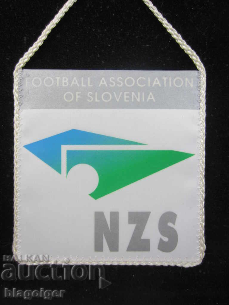 FOOTBALL-NEW FOOTBALL FLAG-FOOTBALL ASSOCIATION OF SLOVENIA with price 4.00 BGN | € 2.05