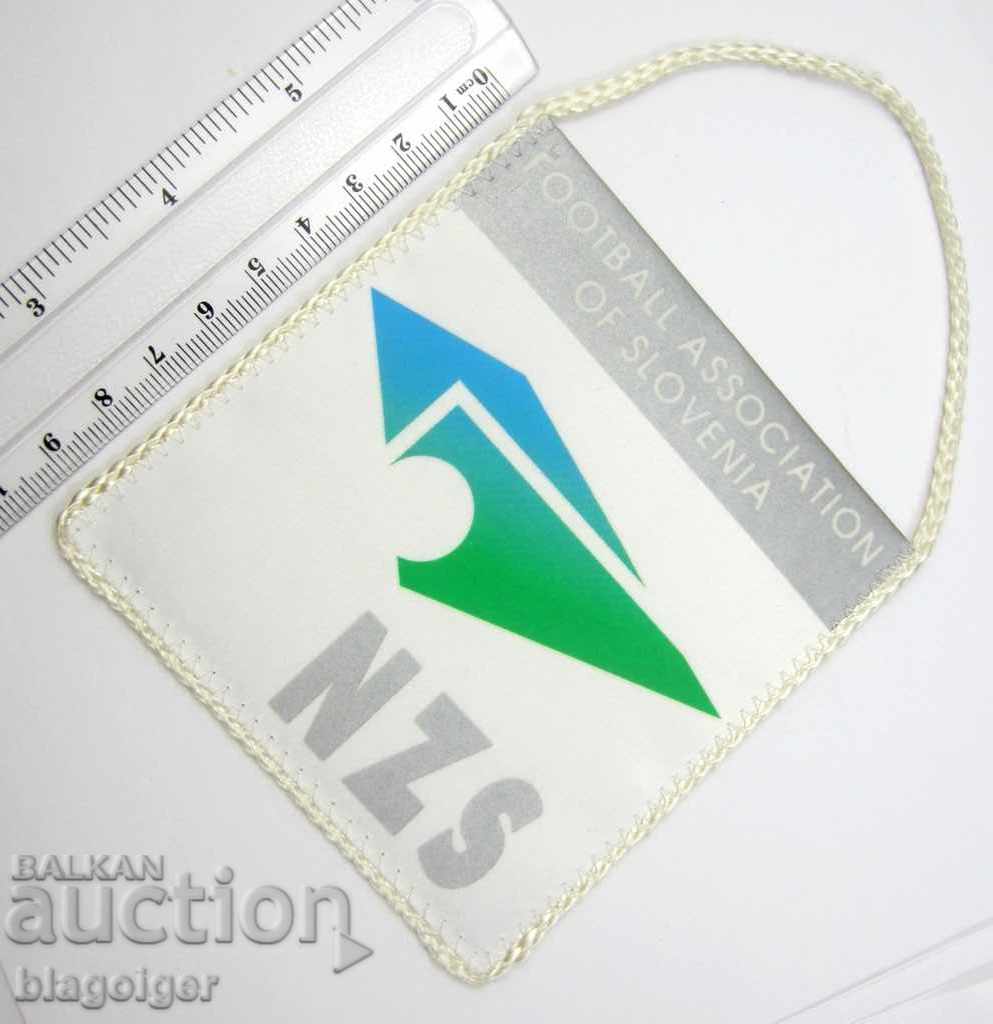 Auction  FOOTBALL-NEW FOOTBALL FLAG-FOOTBALL ASSOCIATION OF SLOVENIA