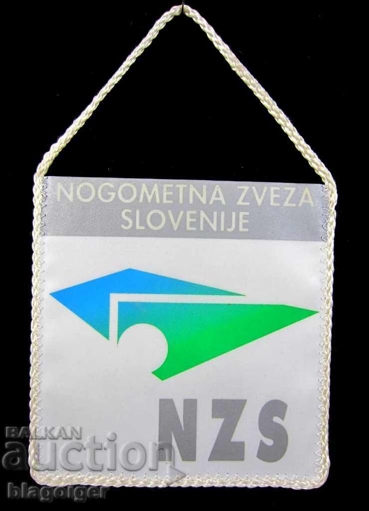 FOOTBALL-NEW FOOTBALL FLAG-FOOTBALL ASSOCIATION OF SLOVENIA - 5
