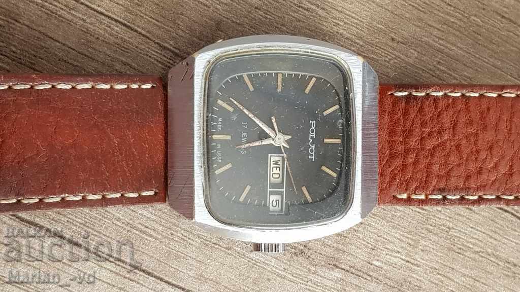 Auction Clock Poljot 17 jewels Auction Clock Poljot 17 jewels