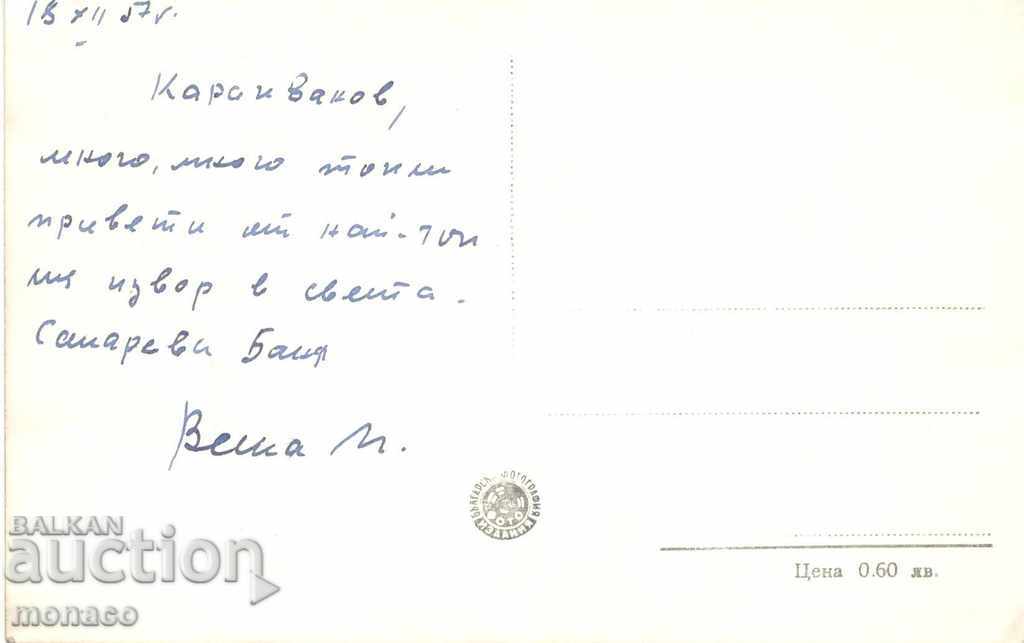 Old postcard - Sapareva Banya, Sanatorium of CPSU with price 2.00 BGN | € 1.02 Old postcard - Sapareva Banya, Sanatorium of CPSU with price 2.00 BGN | € 1.02
