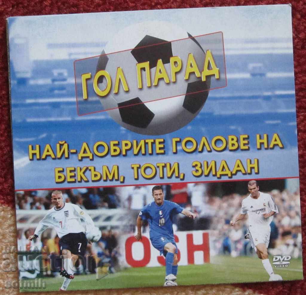 DVD de fotbal Parada golurilor Pele, Rivaldo, Ronaldo, Zidane, Beckham ... - 6