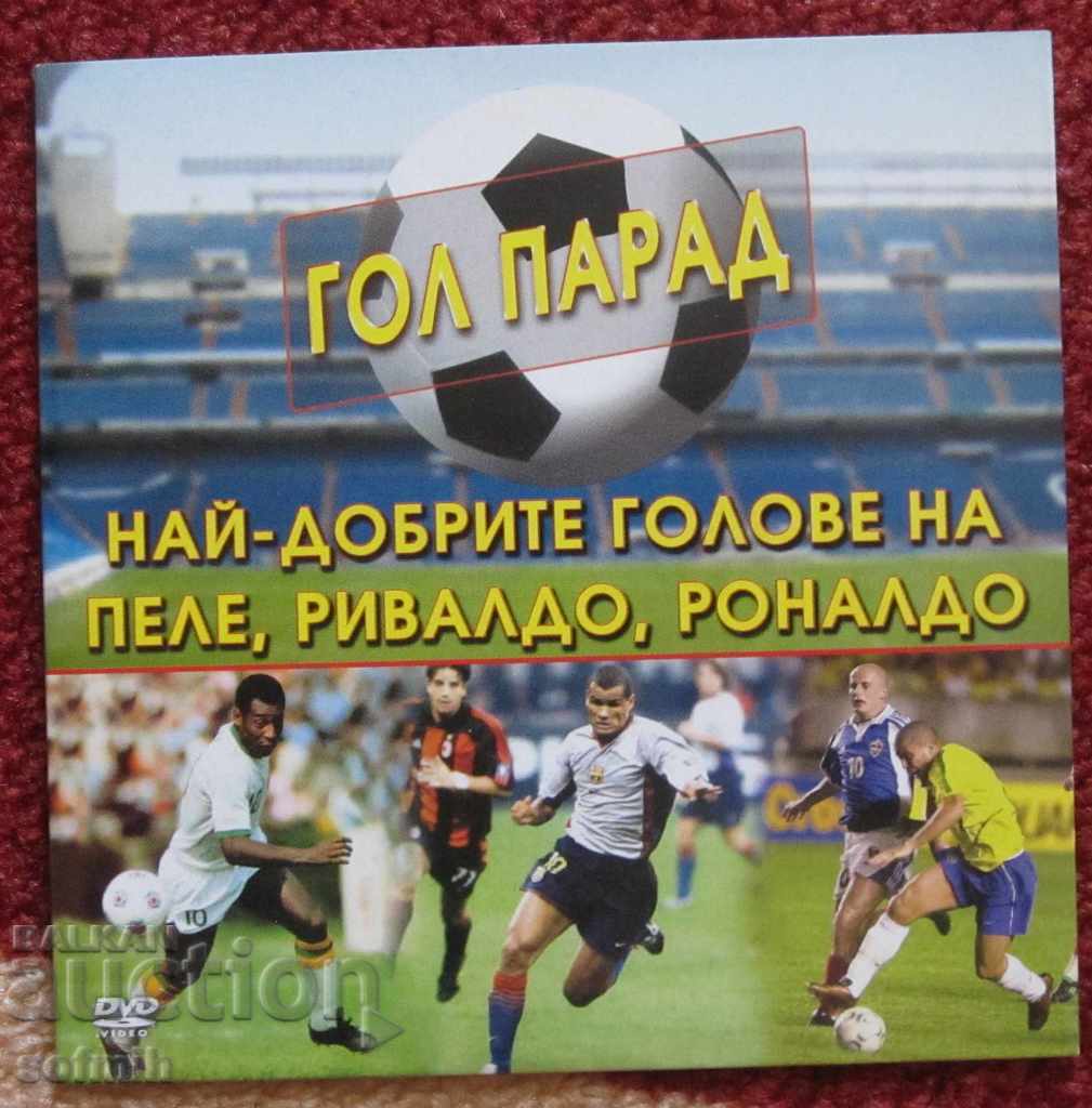 DVD de fotbal Parada golurilor Pele, Rivaldo, Ronaldo, Zidane, Beckham ...