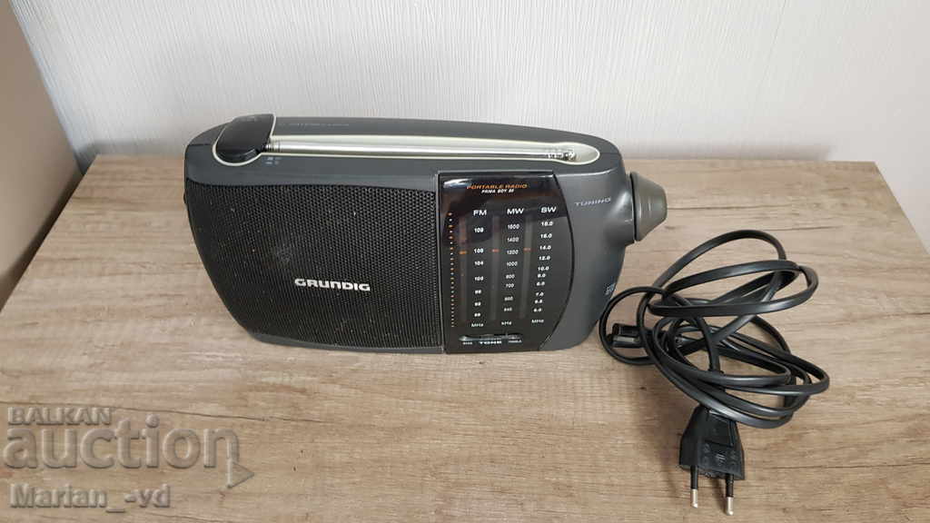 Old Grundig radio