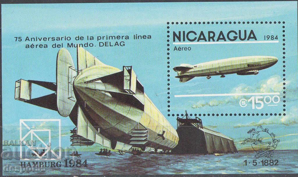 1984. Nicaragua. Anniversaries and events.