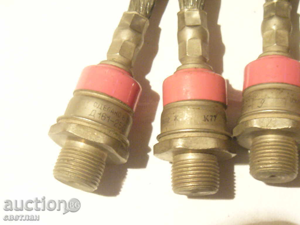 Auction  4 POWER DIODES-250 AMPERS NEW