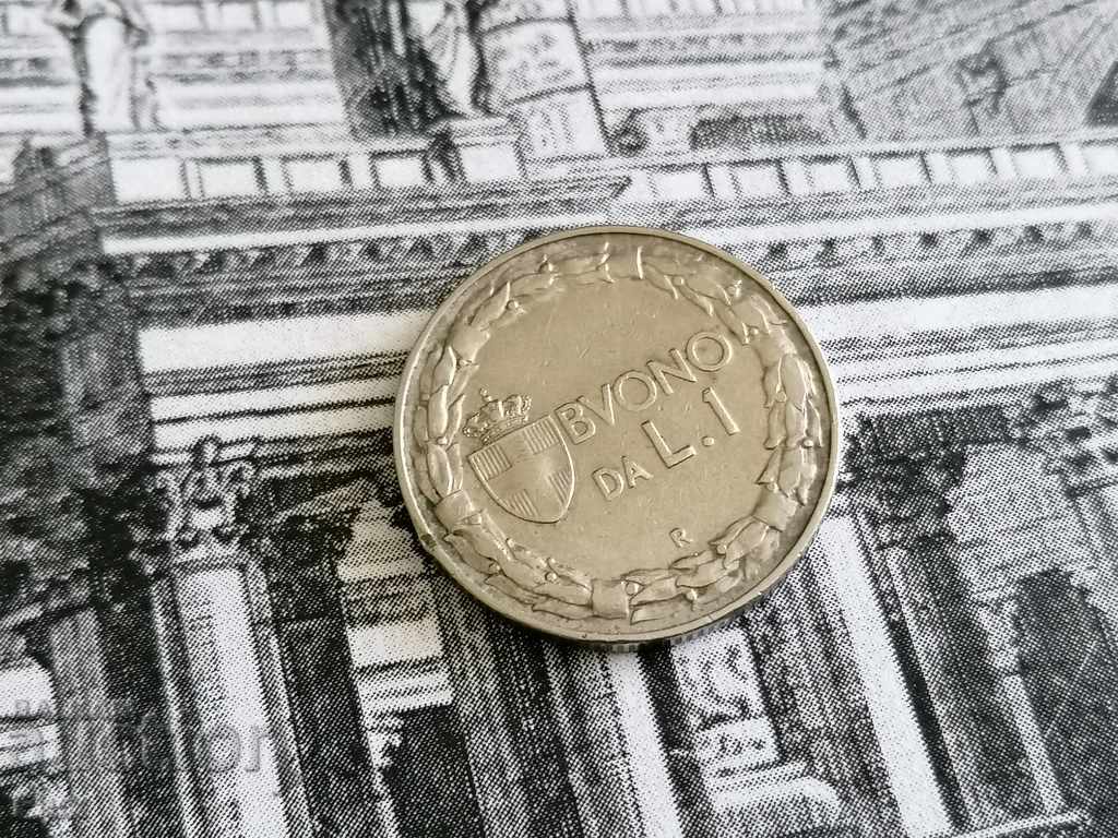Moneta - Italy - 1 pound 1923 with price 6.50 BGN | € 3.32 Moneta - Italy - 1 pound 1923 with price 6.50 BGN | € 3.32