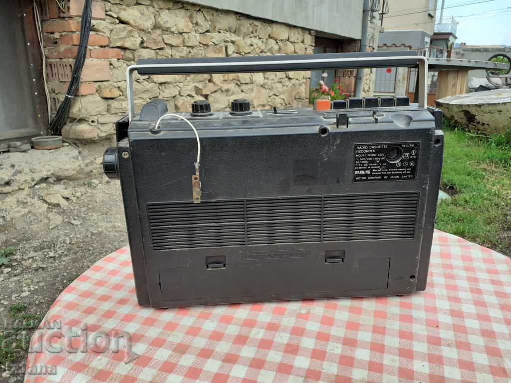 Auction  Radio, JVC Radio Cassette