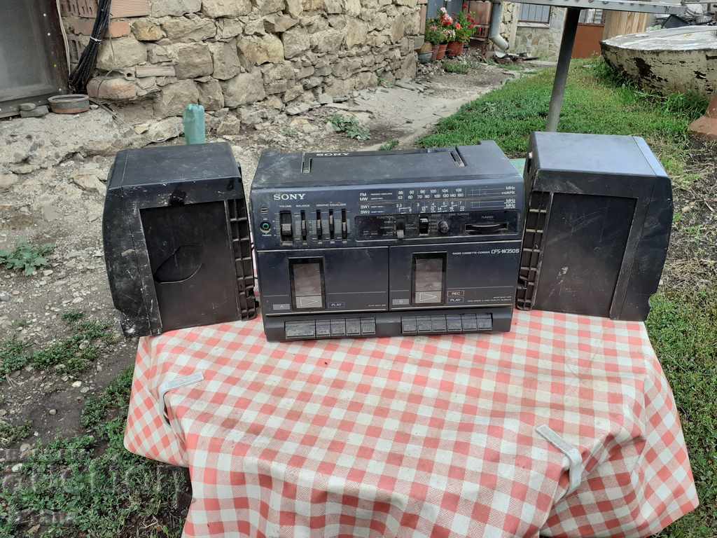 Old radio, SONY radio cassette player - 6 Old radio, SONY radio cassette player - 6