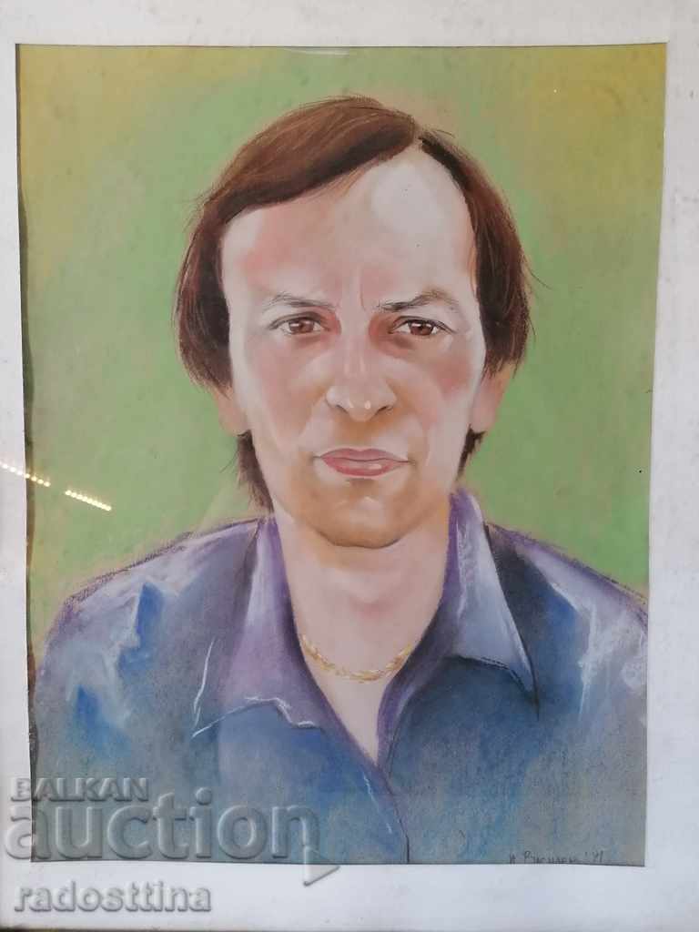 Υδατογραφία πορτρέτο του Ιβάν Βασιλέφ. με τιμή 100.00 BGN | € 51.13 Υδατογραφία πορτρέτο του Ιβάν Βασιλέφ. με τιμή 100.00 BGN | € 51.13