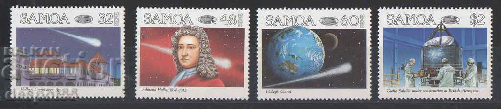 1986. Samoa. Halley's Comet.