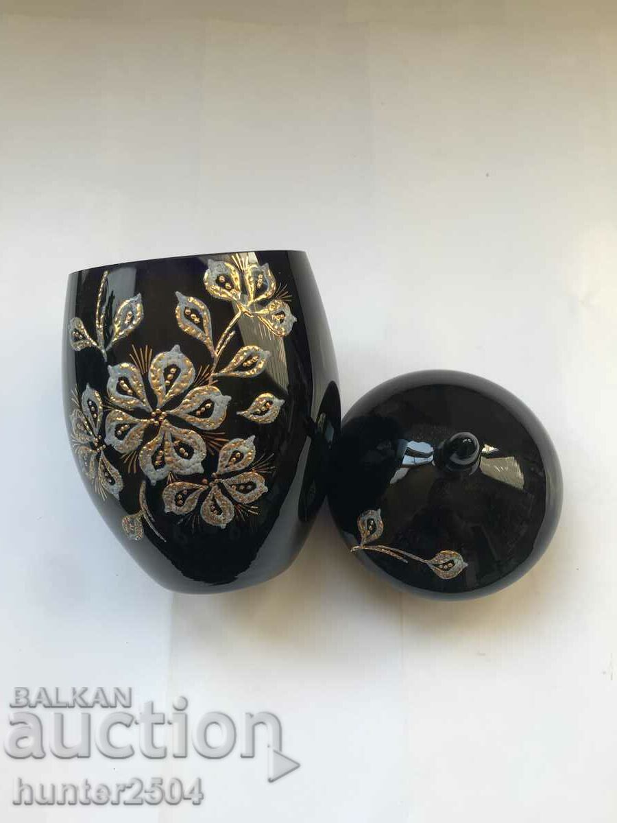 Vase, sugar bowl, ART, Novi Pazar 19/9 cm with price 24.95 BGN | € 12.76 Vase, sugar bowl, ART, Novi Pazar 19/9 cm with price 24.95 BGN | € 12.76