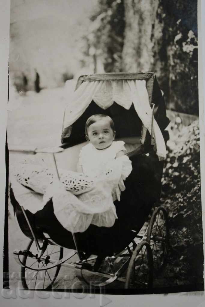 1932 ΦΩΤΟΓΡΑΦΙΑ LOVECH BABY STROLLER CHILD BABY