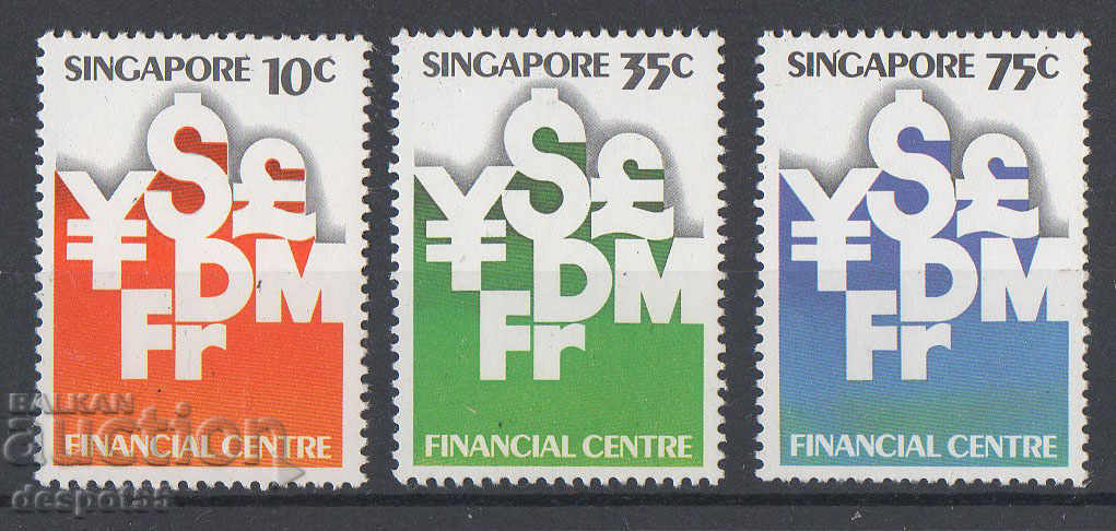 1981. Singapore. 10 ani corp de monedă din Singapore.