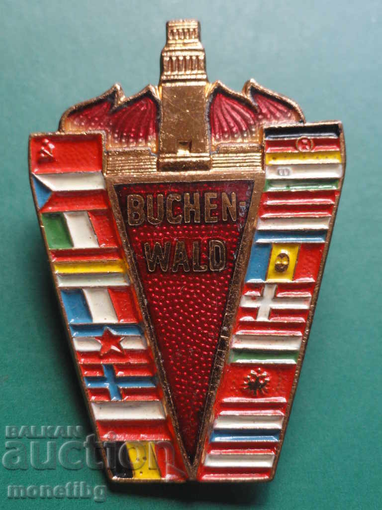 Auction Badge "Buchenwald" (Buchenwald) R Auction Badge "Buchenwald" (Buchenwald) R