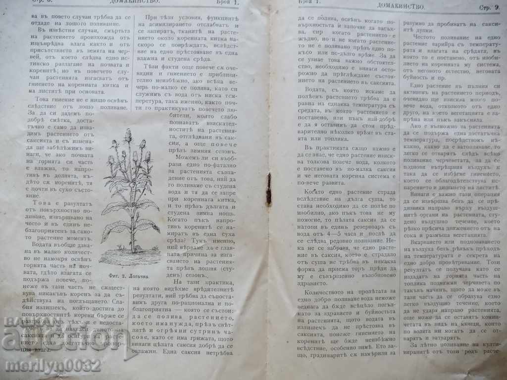 Very rare magazine Household 1903 - 5 Very rare magazine Household 1903 - 5